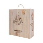 box montina legno tripla