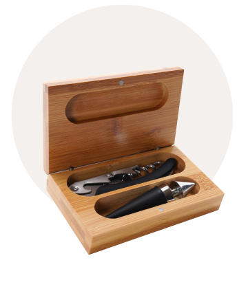 scatola accessori vino