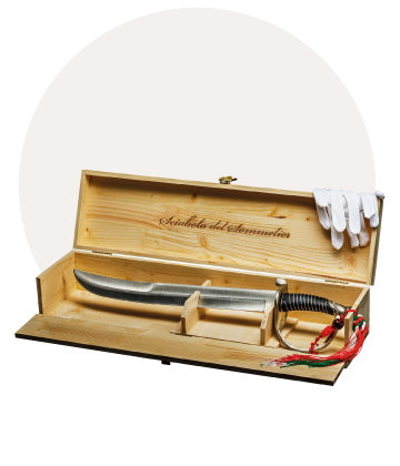 sciabola sommelier box professionale