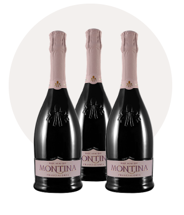 franciacorta Rose demi sec 3 bottiglie