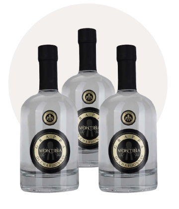 grappa chardonnay 3 bottiglie